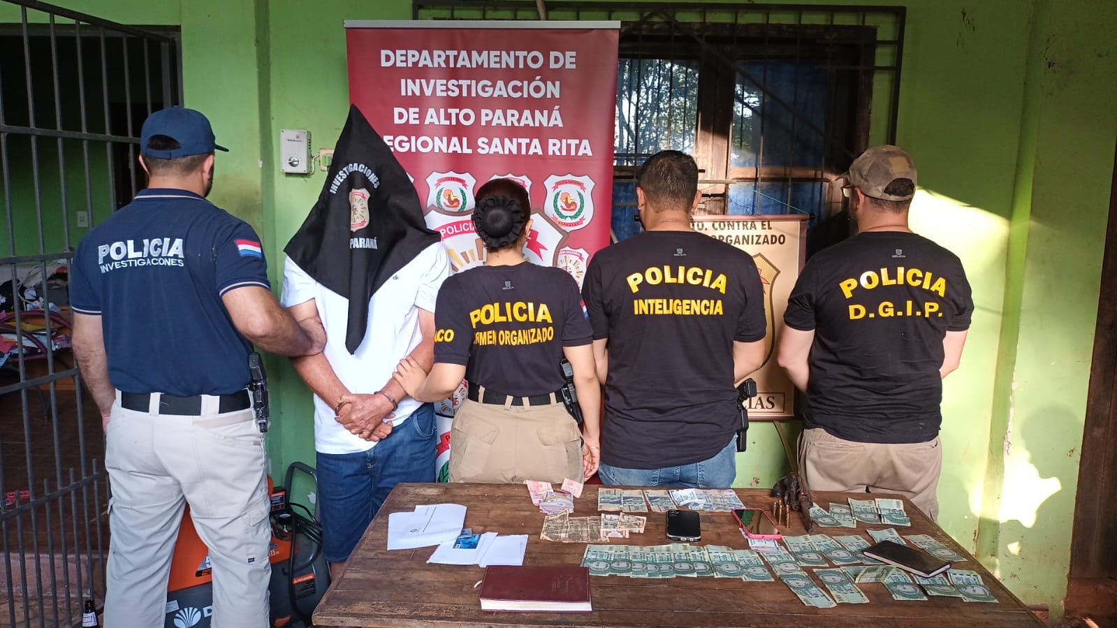 Allanamiento en Itá por caso de robo a banco en Naranjal