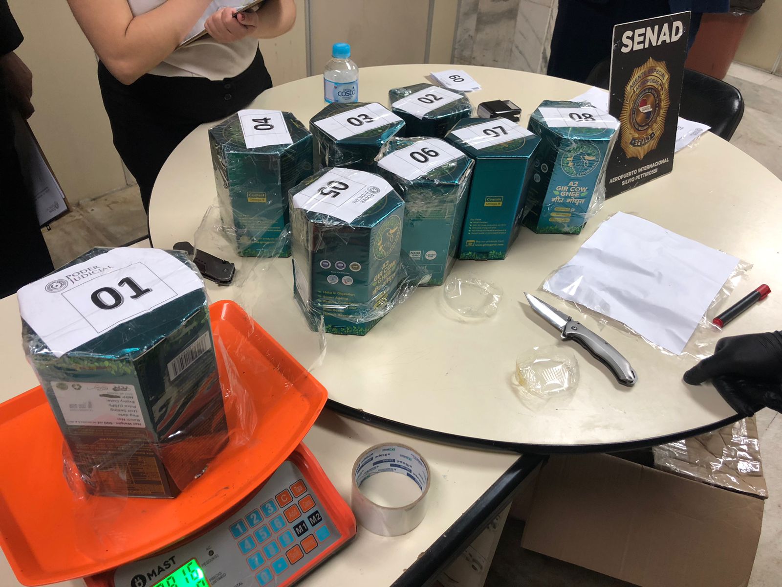 Interceptan más de 16 kilos de WAX, potente concentrado de marihuana procedente de Miami