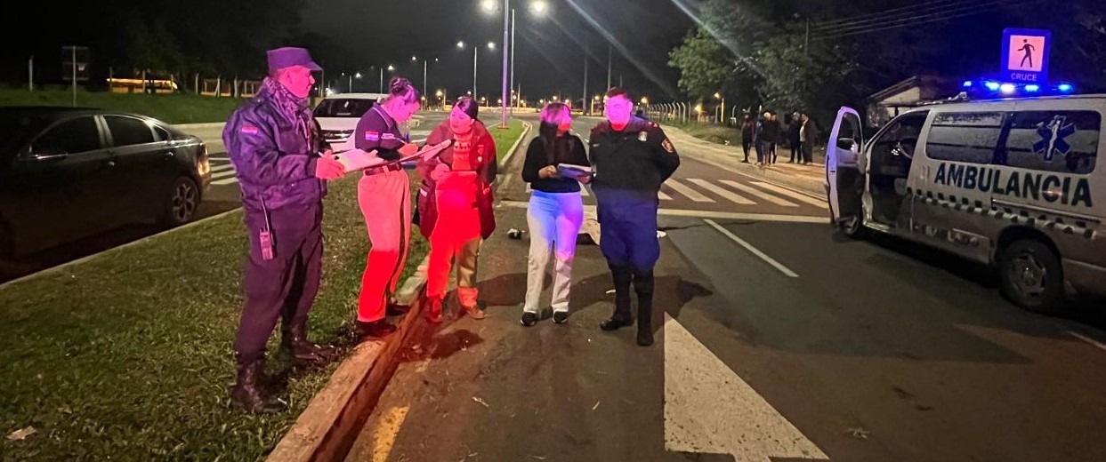 Motociclista pierde la vida tras chocar contra una columna en la Costanera Sur