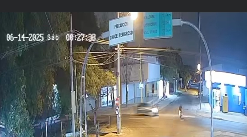 Fatal accidente en Ypacaraí le cuesta la vida a motociclista