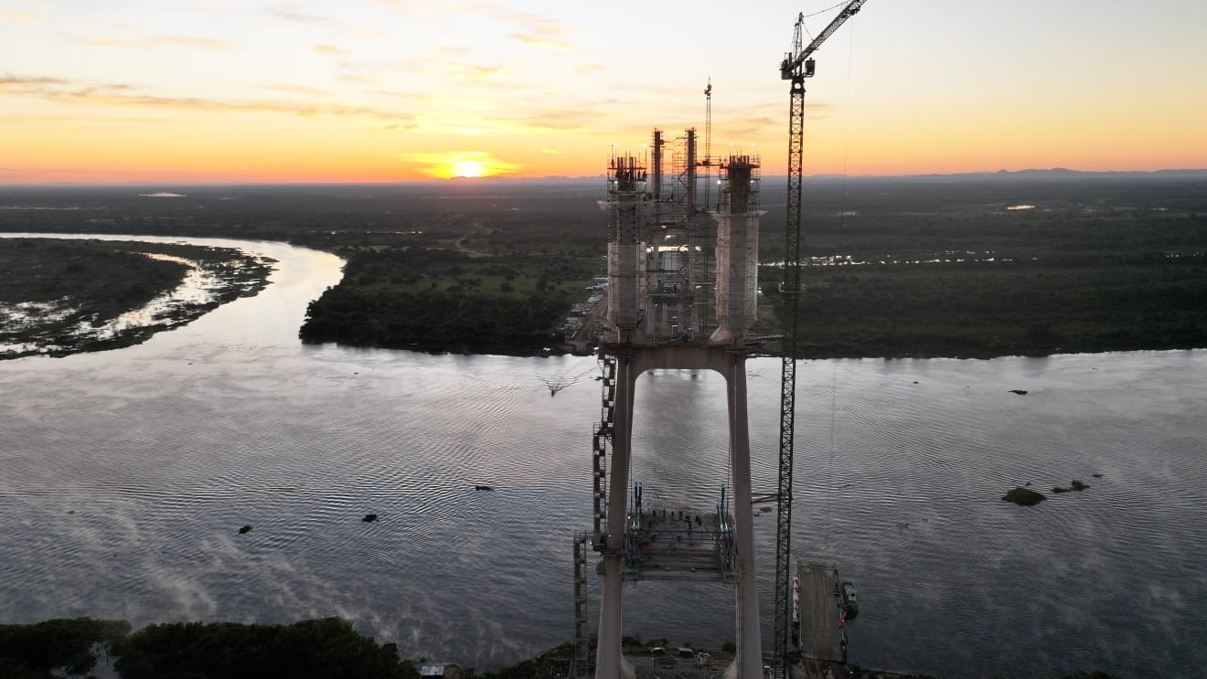 Puente Bioceánico registra 76% de avance