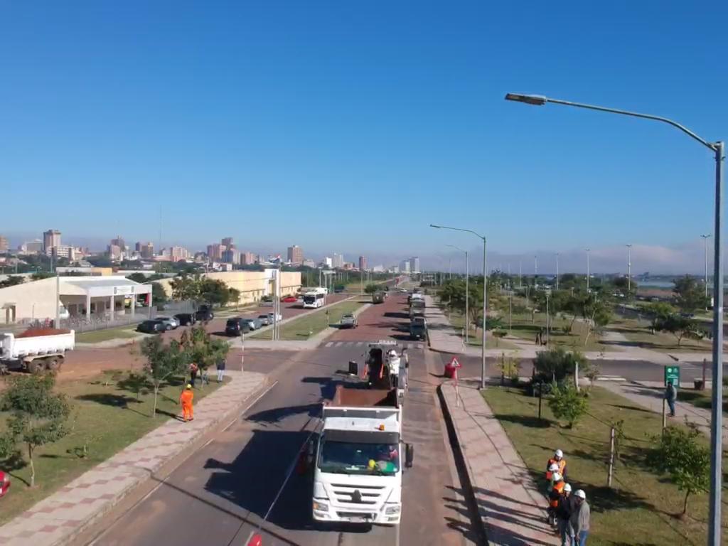 Costanera de Asunción: en marcha cableado subterráneo