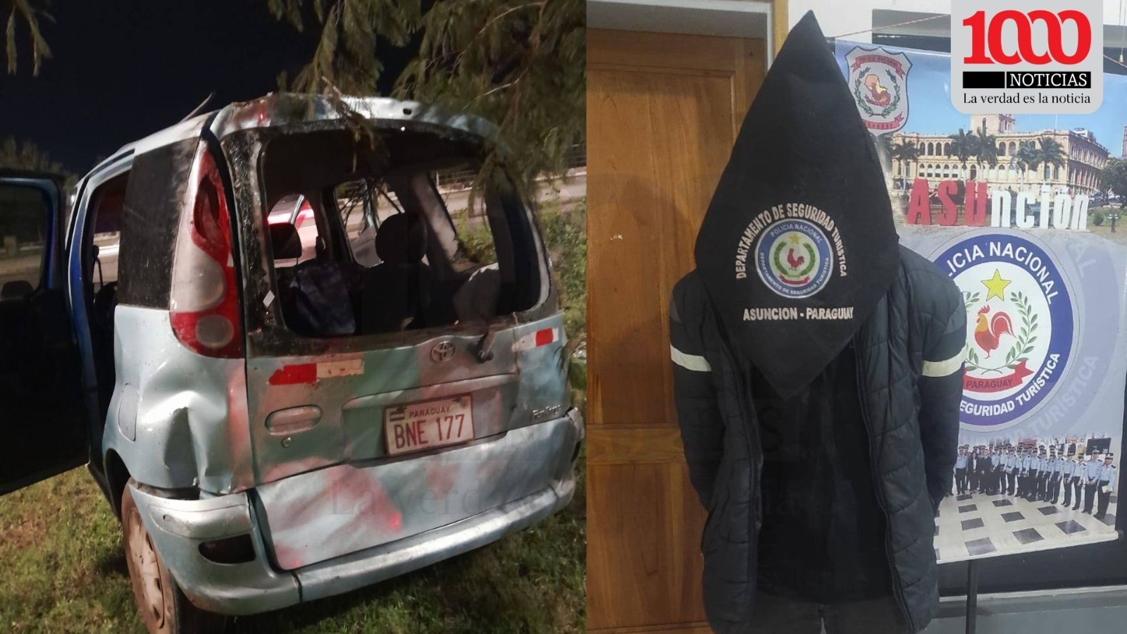 Adolescente protagoniza accidente fatal en Asunción