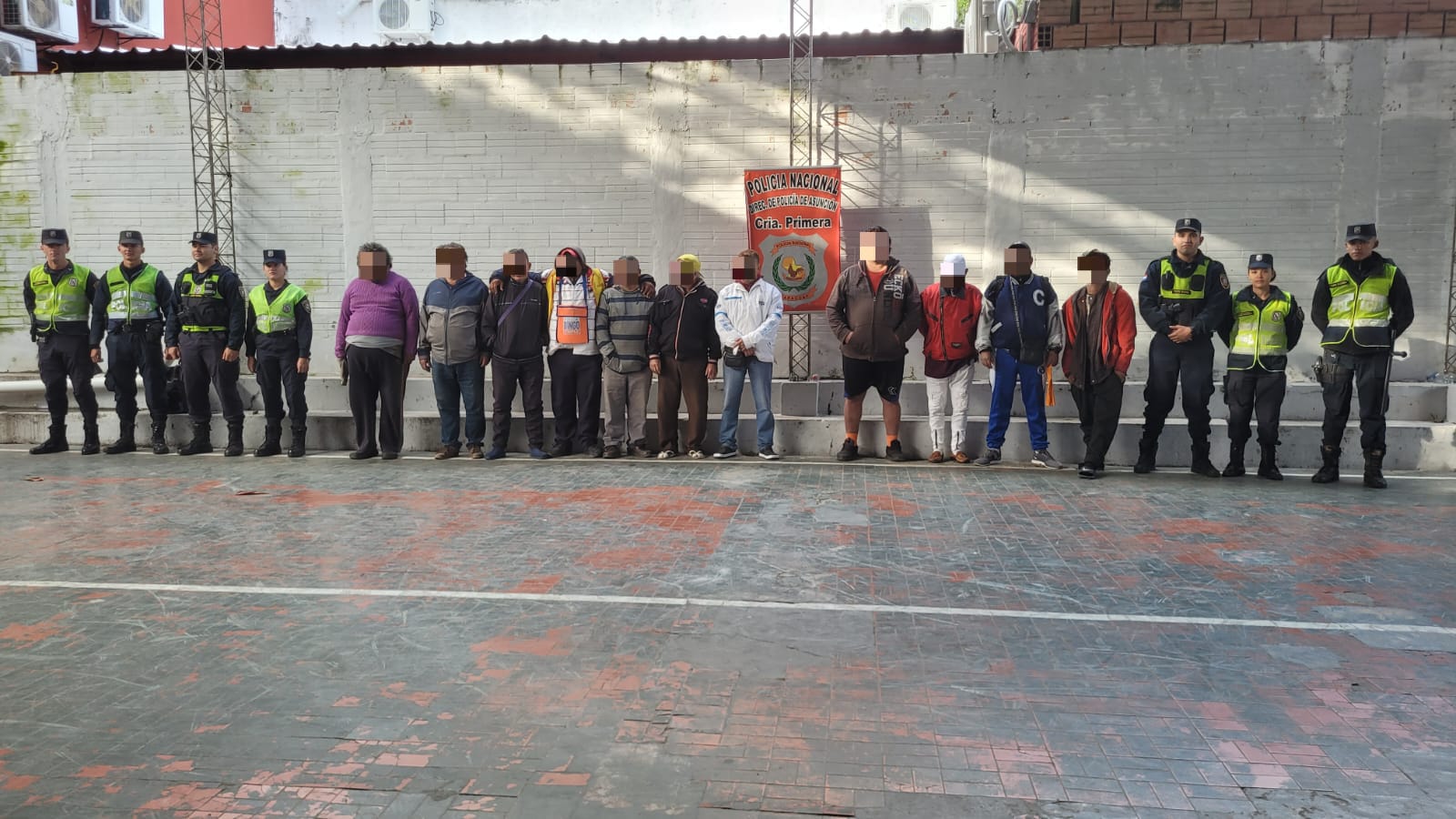 «Cuidacoches» son «demorados» tras operativo despeje en microcentro de Asunción