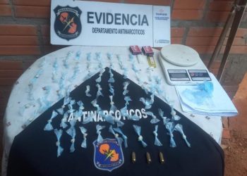 Detienen a presunto microtraficante en Coronel Oviedo