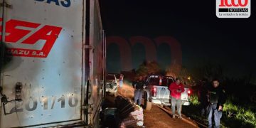 Asaltaron camión transportador de encomiendas en Minga Guazú