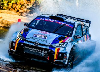 Una piedra dejó afuera de Rally del Paraguay a Diego Domínguez