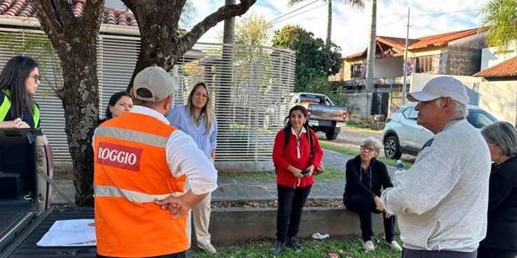 Preparativos para construcción de Corredor Vial Las Residentas en Luque