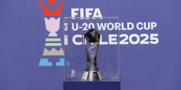 El trofeo del Mundial sub 20 ya está en Chile y comenzará su recorrido por las sedes