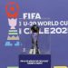 El trofeo del Mundial sub 20 ya está en Chile y comenzará su recorrido por las sedes