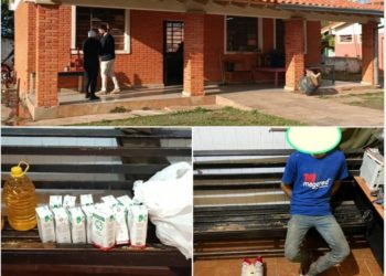 Sorprenden a joven robando alimentos del programa Hambre Cero en escuela