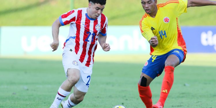Paraguay igualó con Colombia en su segundo amistoso previo al Mundial Sub 20