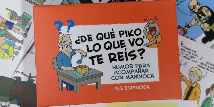 Ale Espinosa comparte su «cajita de humor» con el público paraguayo