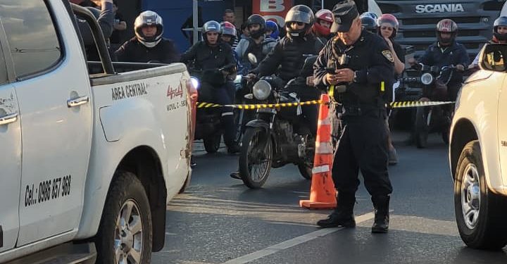 Intentaba cruzar la ruta, fue atropellado y falleció