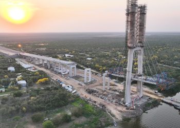 Construcción del Puente de la Bioceánica alcanza un 82% de avance