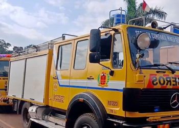 Bomberos de Minga Guazú levantan paro temporalmente al cobrar parte de lo que debía la Comuna