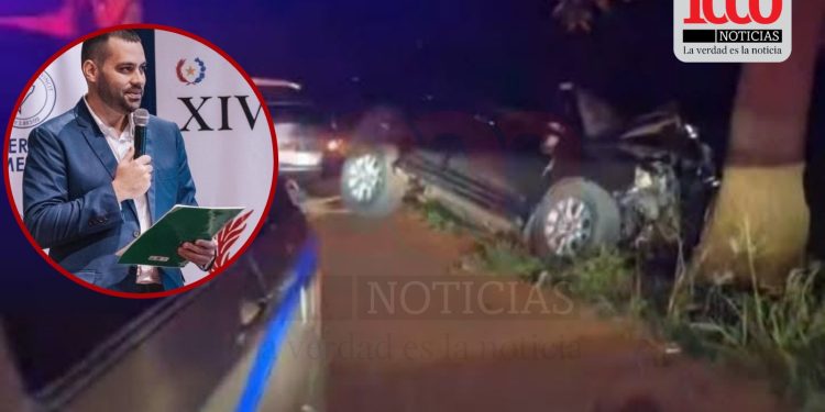 Director Regional de Salud de Canindeyú pierde la vida en siniestro vial