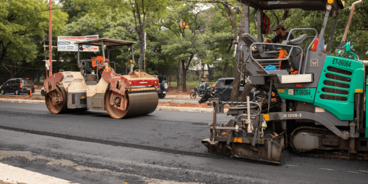 Iniciarán extendido de asfalto definitivo en tramos de la avenida Mariscal López