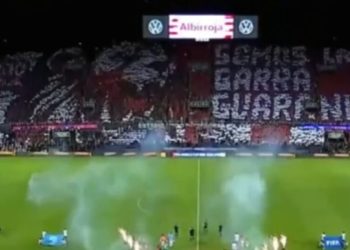 Los preparativos para la gran noche albirroja