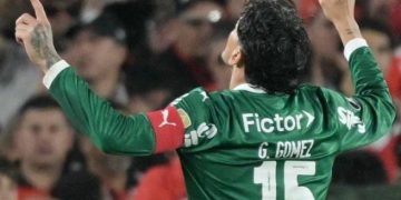 Gustavo Gómez, el defensor con más goles en la historia de la Libertadores