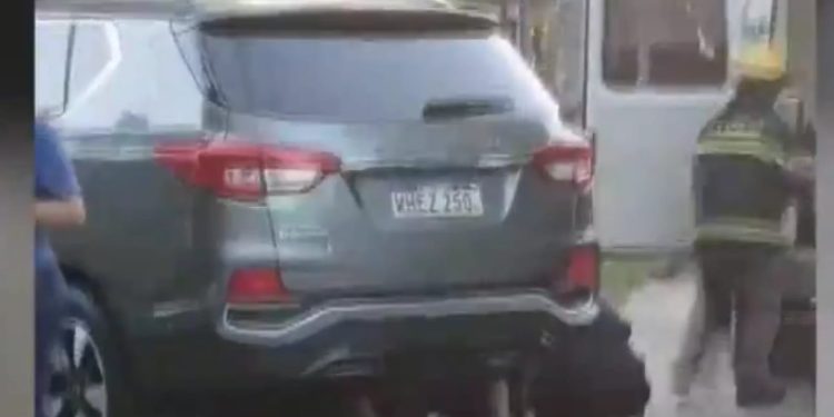 Comisario detenido en Luque por accidente con motociclista