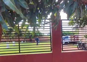 Campo 9: Intento de feminicidio acaba a los tiros y con el agresor herido