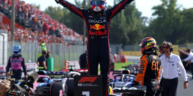 Max Verstappen ganó el Gran Premio de Italia