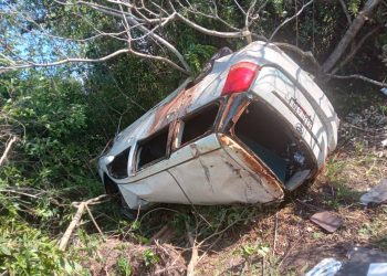 25 de Diciembre: vuelco de furgoneta deja tres personas fallecidas