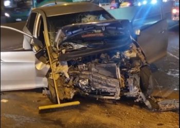 Conductor pierde la vida tras embestir contra el muro de protección de un puente en Capiatá