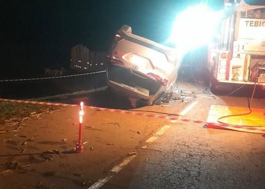 Siniestro vial en Tebicuary deja un fallecido y un herido