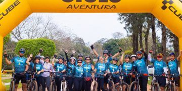 Salud y turismo: Fulgencio Yegros celebró una jornada de ciclismo