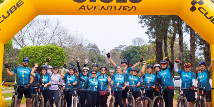 Salud y turismo: Fulgencio Yegros celebró una jornada de ciclismo