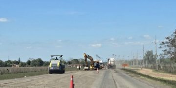 Avanzan los trabajos de rehabilitación en tramos deteriorados de la Ruta PY01