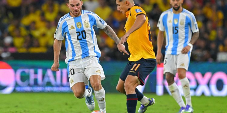 Ecuador derrotó a Argentina en Guayaquil