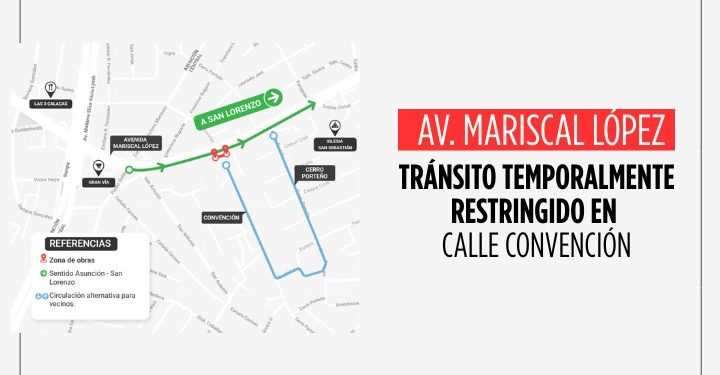 Bloqueo en ingreso a Fernando por Mariscal López por 10 días