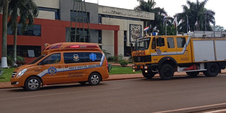 Bomberos de Minga Guazú sin recursos y paran servicios en la comunidad