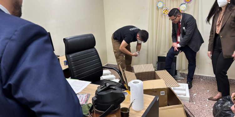 Marihuana «premium» llega en encomienda aérea y es interceptada en Minga Guazú