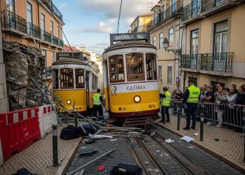 Descarriló un funicular en Lisboa: hay al menos 17 fallecidos