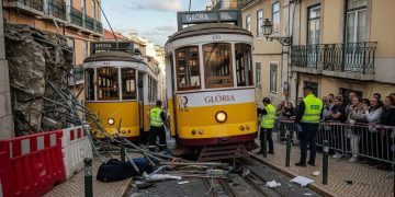 Descarriló un funicular en Lisboa: hay al menos 17 fallecidos