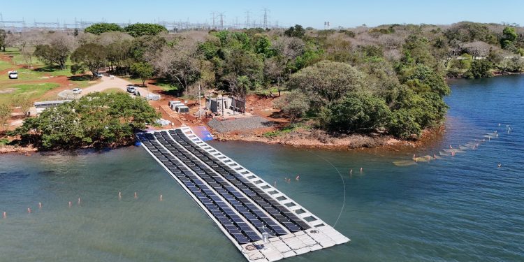 Primera etapa de la Planta Solar Flotante ya es realidad
