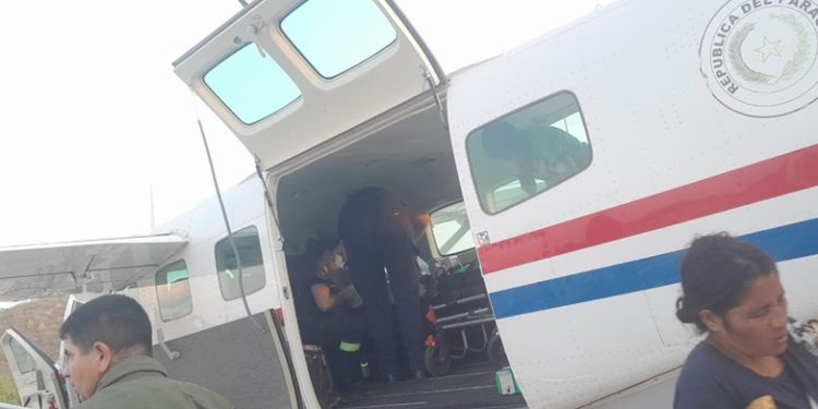 Fuerza Aérea realizó traslado de un bebé prematuro