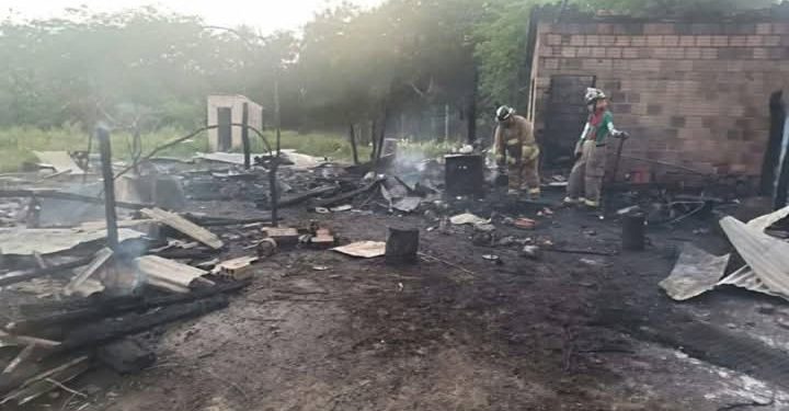 Incendio de vivienda se cobró la vida de un adulto mayor en Ypacaraí