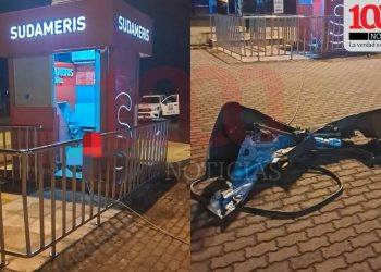 Intentaron robar un cajero automático en Itapúa