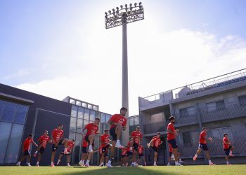 La Albirroja se movilizó por segunda vez en Japón