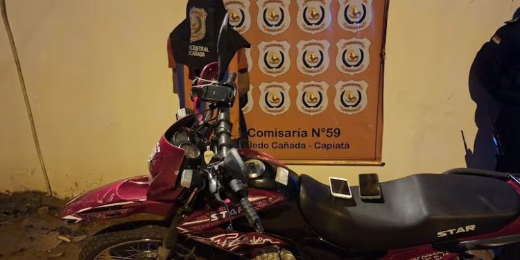 Conductor de «motobolt» fue asaltado y herido por su pasajero en Capiatá