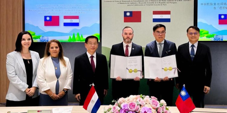 Paraguay y China (Taiwán) firman histórico acuerdo para la conservación de recursos naturales