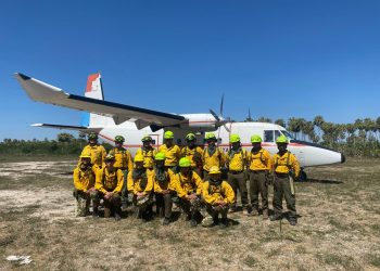 Bahía Negra: sospechan que foco de incendio ingresó desde territorio boliviano