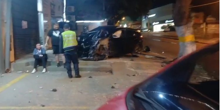 Grave siniestro vial sobre viaducto de República Argentina