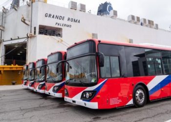 Ensamblaje de buses 100% eléctricos en el Alto Paraná