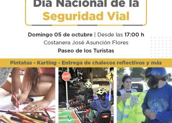 Día Nacional de la Seguridad Vial este domingo en la Costanera